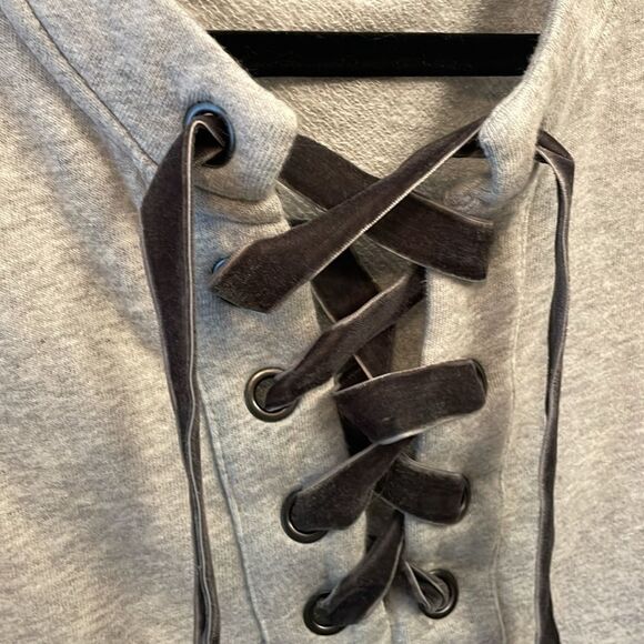 Rails Ryan Lace-Up Sweatshirt Size Large - Picture 5 of 8